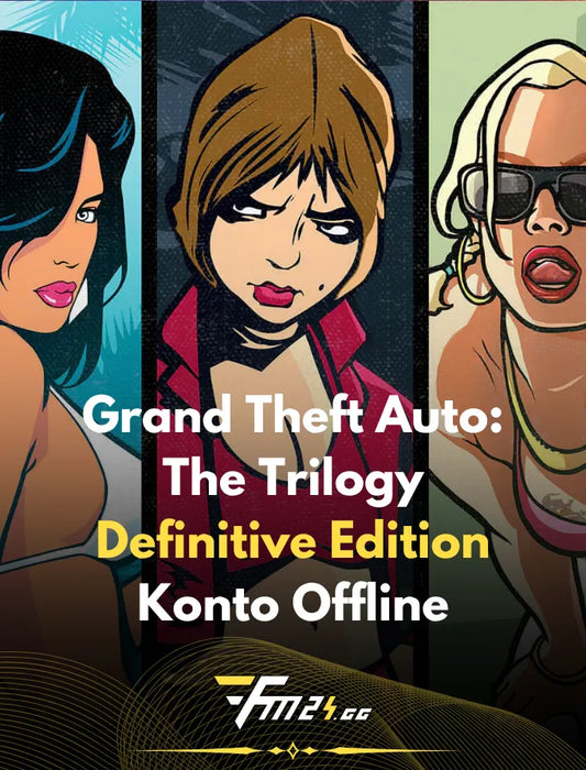 Grand Theft Auto: The Trilogy Definitive Edition PC - Konto offline Steam