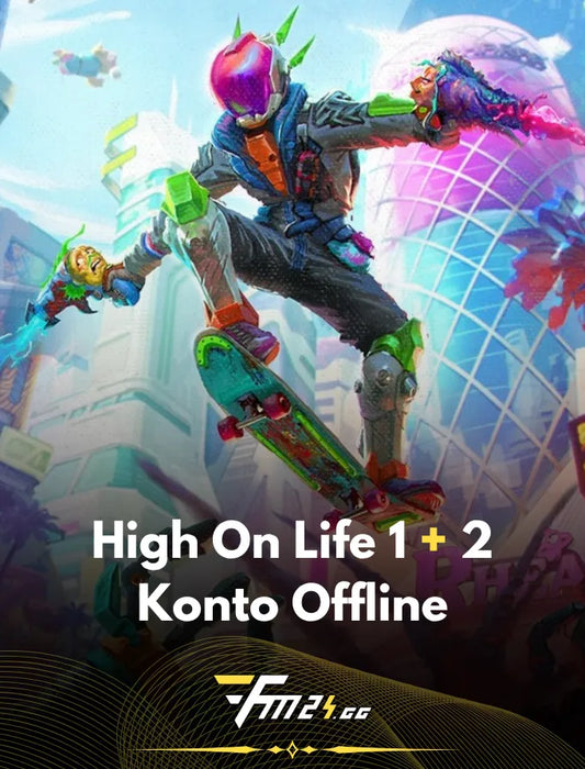 High On Life 1 + 2 PC - Konto offline Steam