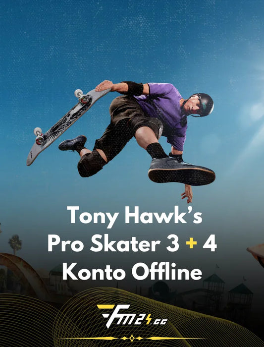 Tony Hawk's Pro Skater 3 + 4 PC - Konto offline Steam