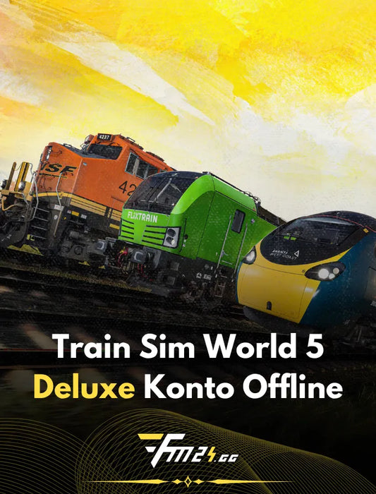 Train Sim World 5 Deluxe PC - Konto offline Steam