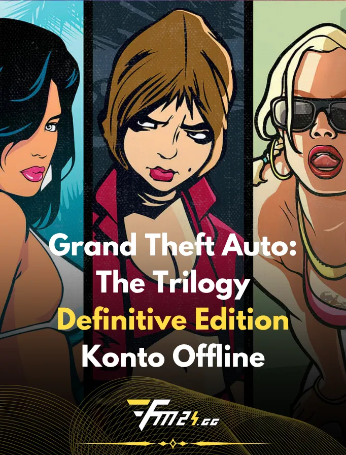 Grand Theft Auto: The Trilogy Definitive Edition PC - Konto offline Steam