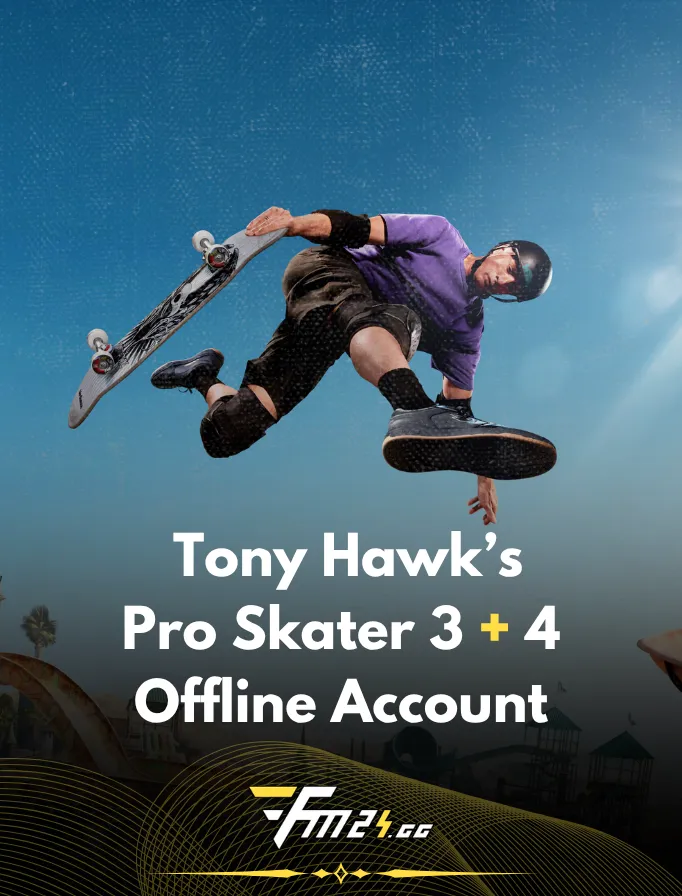 Tony Hawk's Pro Skater 3 + 4 PC - Offline Steam Account