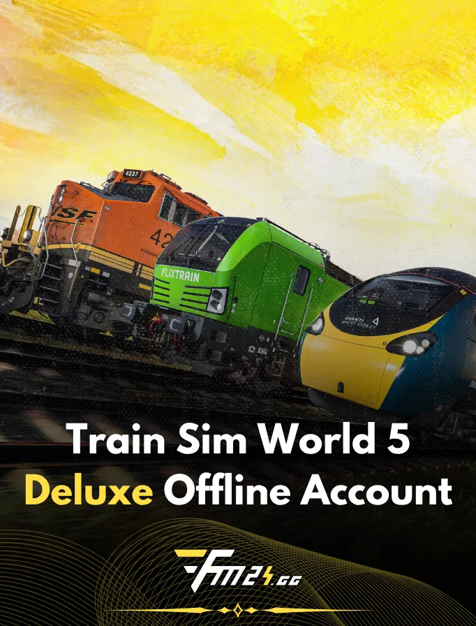 Train Sim World 5 Deluxe PC - Offline Steam Account